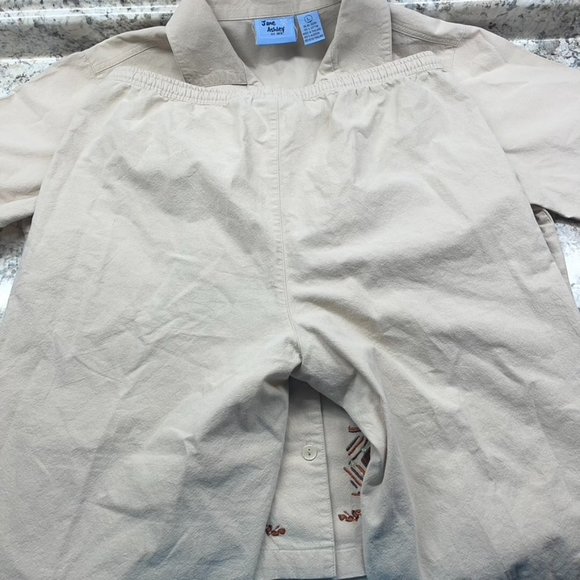 Vintage Jane Ashley Embroidered Cropped Outfit - Picture 10 of 11